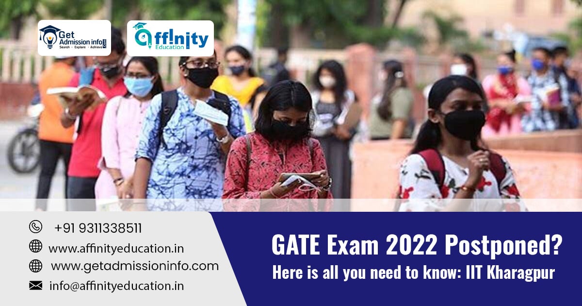 GATE Exam 2022 Postponed? Here is all you need to know: IIT Kharagpur